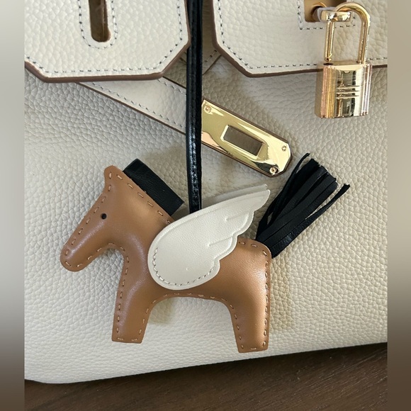 Genuine Leather Birkin Style Bag NEW - Picture 17 of 17